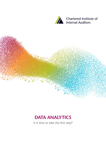 DATA ANALYTICS - Chapters Site - Home