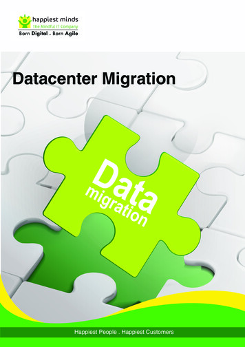 Whitepaper: Datacenter Migration - Happiest Minds