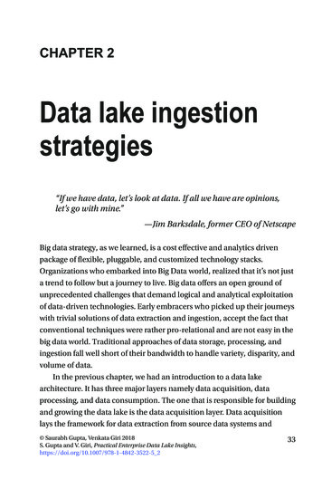 Data Lake Ingestion Strategies - WordPress 