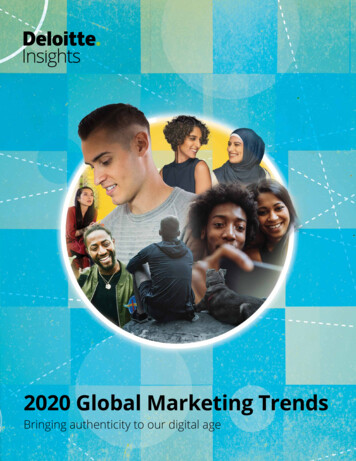 2020 Global Marketing Trends - Deloitte
