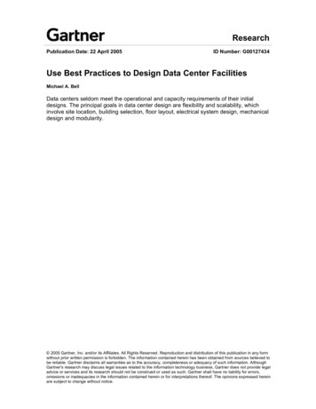 Use Best Practices To Design Data Center Facilities