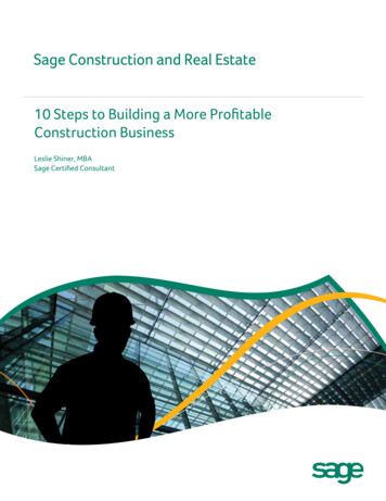 10 Steps To Building A More Profitable Construction Business