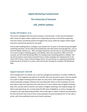 Digital Marketing Fundamentals The University Of Vermont .