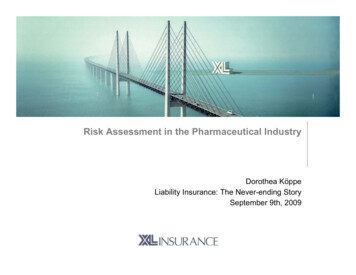 Risk Assessment In The Pharmaceutical Industry