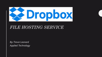 Dropbox: File Hosting Service