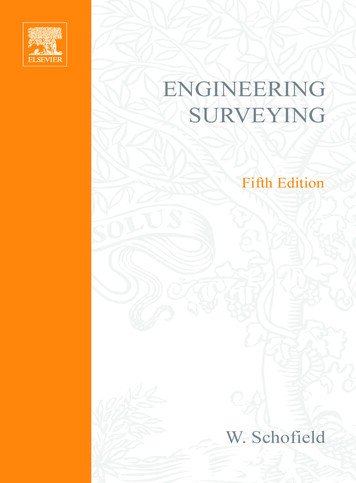 Engineering Surveying - WordPress 