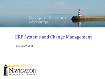 ERP Systems And Change Management - Success By Sprite