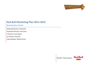 Red Bull Marketing Plan 2011 - 1site1clic 