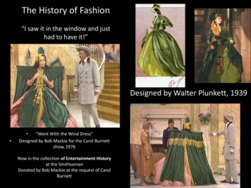 The History Of Fashion - Vanderbilt
