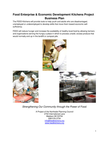 Business Plan Template - FEED) Kitchens