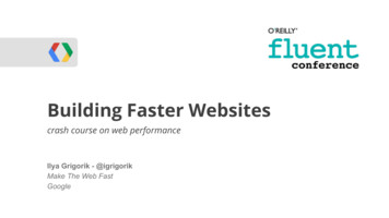 Building Faster Websites WebRTC - Igvita 