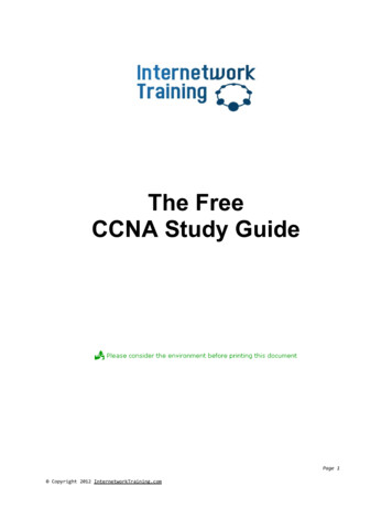 The Free CCNA Study Guide - Internetwork Training