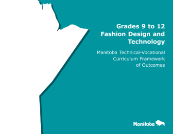 Grades 9 To 12 Fashion Design And Technology