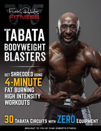 FITNESS Tabata - Spartacus Workout Blog