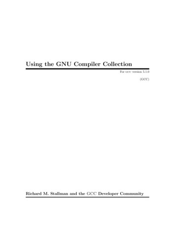 Using The GNU Compiler Collection