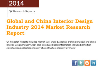 Global And China Interior Design Industry 2014 Market .