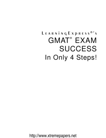GMAT Exam Success - Online Math Tutorials