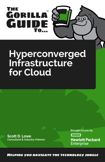 Hyperconverged Infrastructure For Cloud