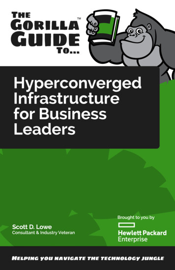 Hyperconverged Infrastructure For Business Leaders
