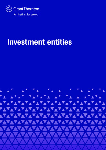 IFRS Investment Entities - Grant Thornton