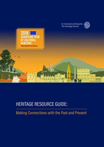 HERITAGE RESOURCE GUIDE