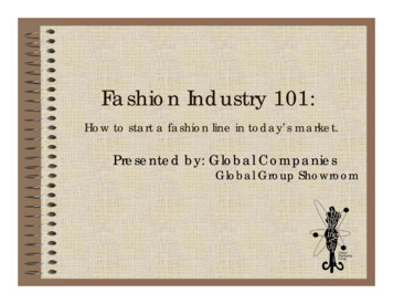 Fashion Industry 101 - NYPL