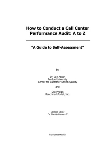 How To Conduct A Call Center Performance Audit: A To Z