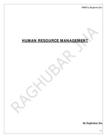 HUMAN RESOURCE MANAGEMENT - WordPress 