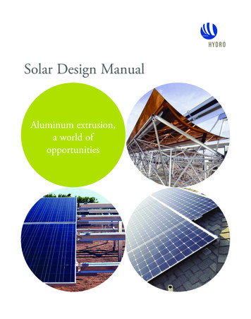 Solar Design Manual - Buildup.eu