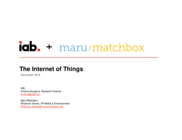 IAB Internet Of Things