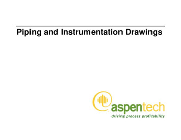 Piping And Instrumentation Drawings