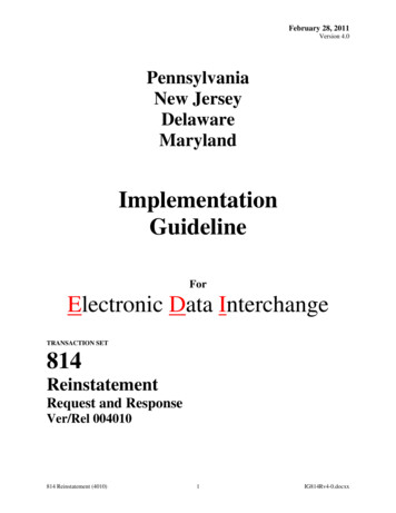 Implementation Guideline