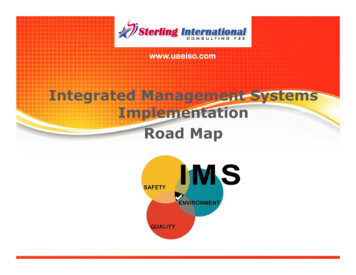 Integrated Management Systems Implementation Road Map