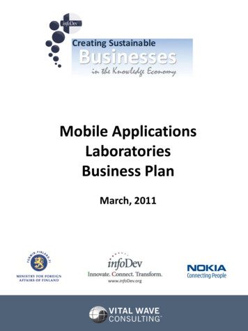 Mobile Applications Laboratories Business Plan