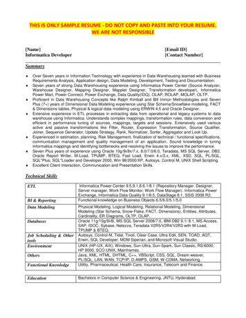 THIS IS ONLY SAMPLE RESUME - DO NOT COPY AND PASTE INTO .
