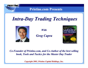 Intra-Day Trading Techniques