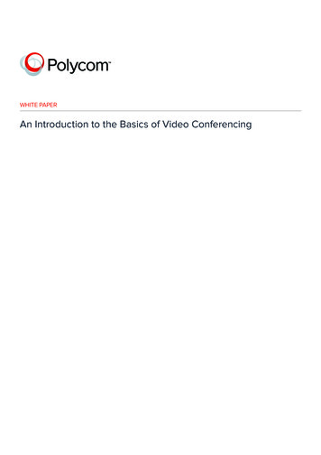 An Introduction To The Basics Of Video Conferencing - Polycom