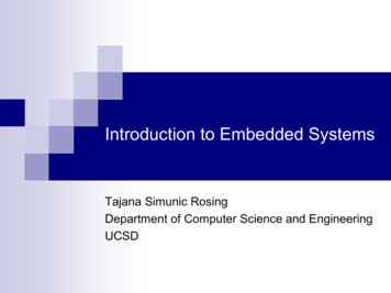 Introduction To Embedded Systems - Computer Science