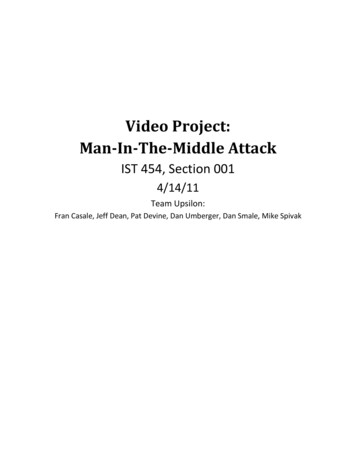 Video Project: Man-In-The-Middle Attack