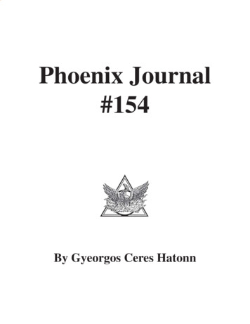 Phoenix Journal #154 - Fourwinds10 