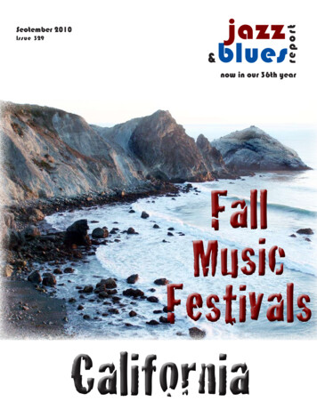 Fall Festivals - Jazz-blues 