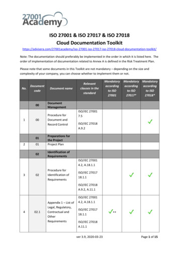 ISO 27001 & ISO 22301 Premium Documentation Toolkit