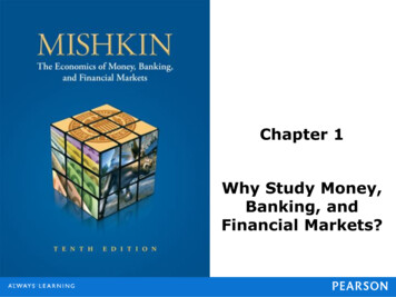 Chapter 1 Why Study Money, Banking, And Financial Markets?