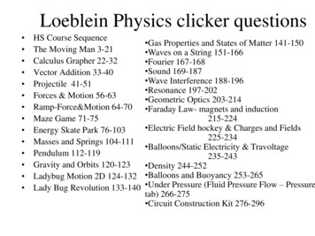 Loeblein Clicker Questions - Epsd.us