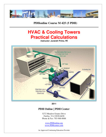 HVAC & Cooling Towers Practical Calculations