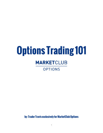 Options Trading 101 - INO 