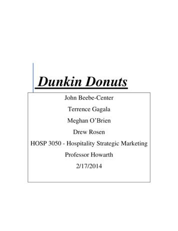 Dunkin Donuts - Dvqlxo2m2q99q.cloudfront 