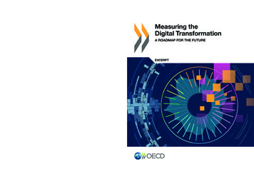 A ROADMAP FOR THE FUTURE Measuring The Digital 