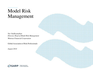 Model Risk Management - GARP