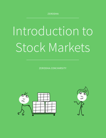 ZERODHA Introduction To Stock Markets